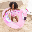 Picture of INFLATABLE RING 104CM PINK FLAMINGO